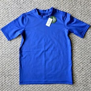 Boys Royal Blue Short Sleeve Rashguard